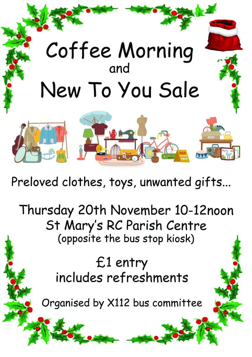 X112 coffee morning