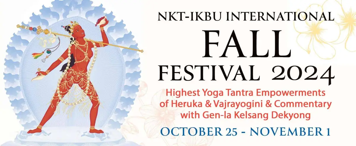 Kadampa fall festival