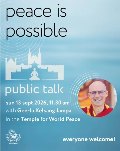 Public talk and meditation