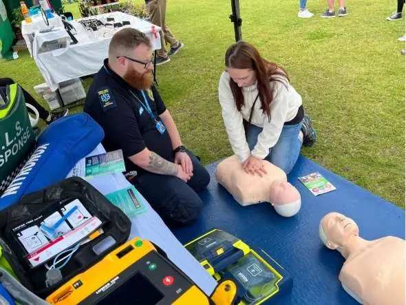 NWAS CPR training