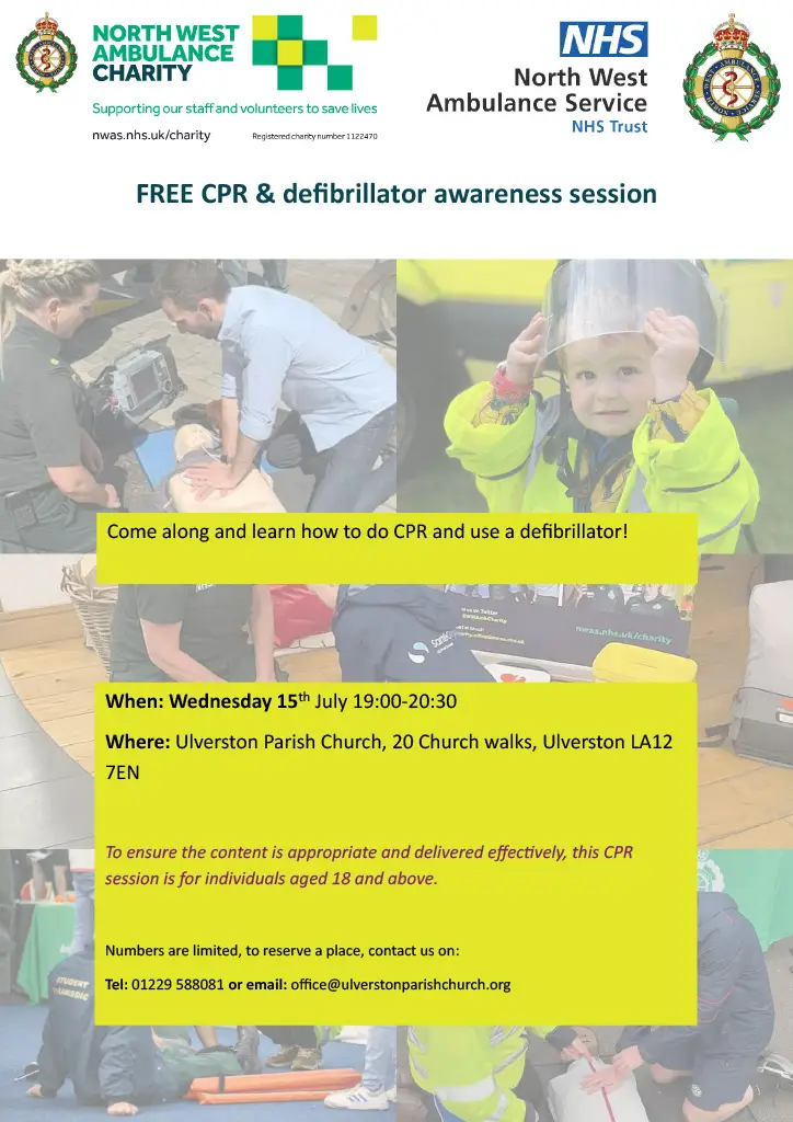 Parish Church defib training 2026