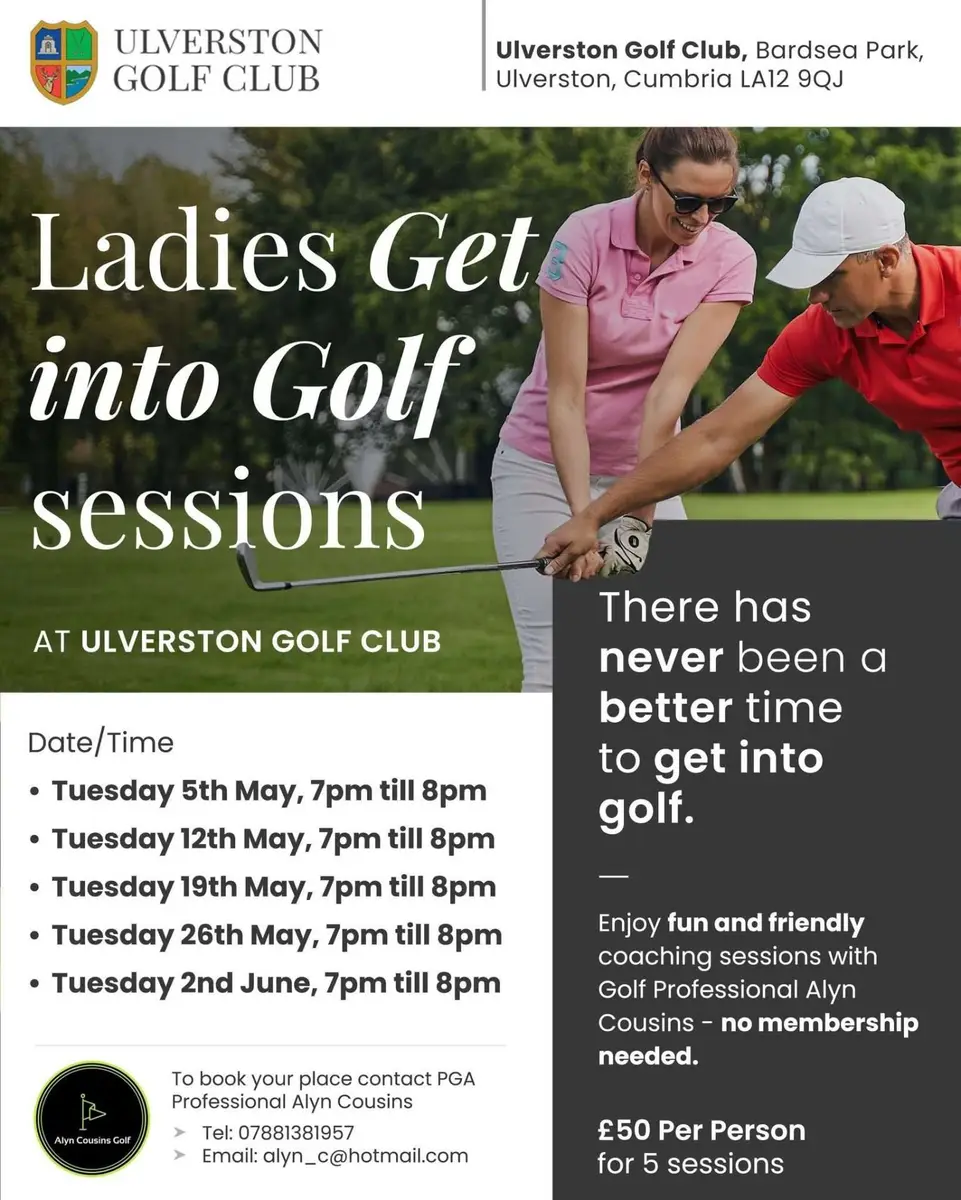 ladies get into golf